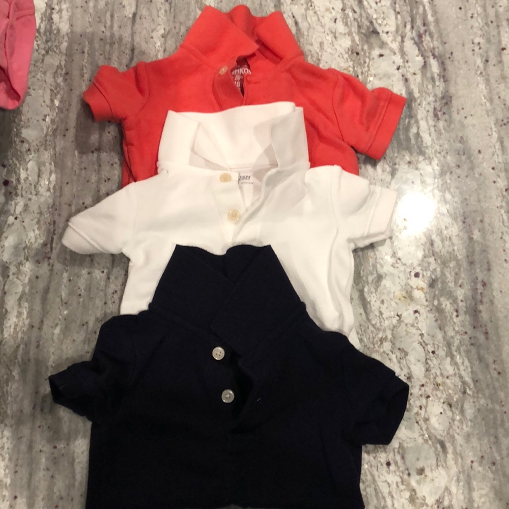 Oshkosh polo onesies